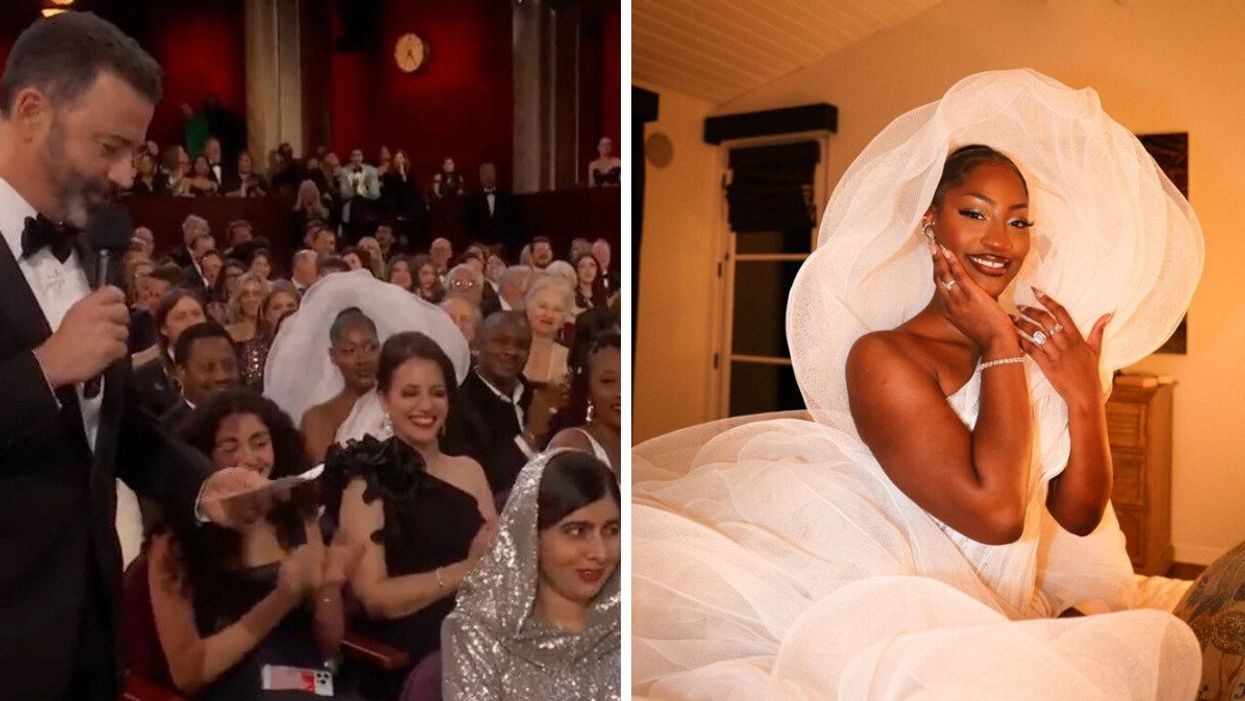 tems oscar dress designer Tems says her view-blocking Oscars dress was an 'oops'