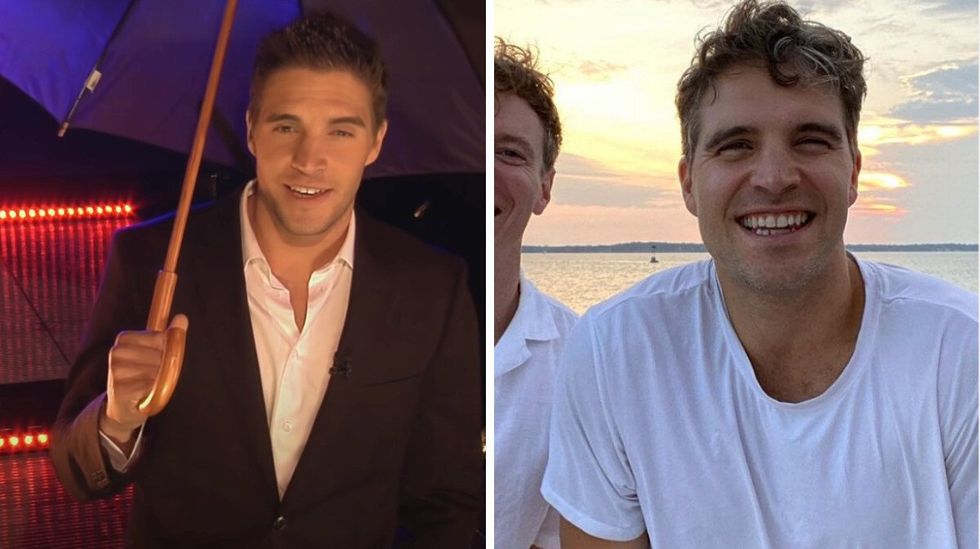 Jimmy Lavigne dans Occupation Double Whistler. Droite : Jimmy Lavigne.