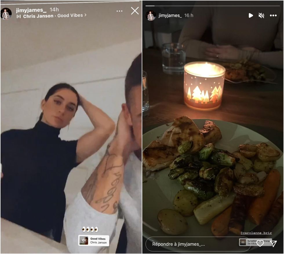 Jimy d'OD passe du temps avec Carolanne.