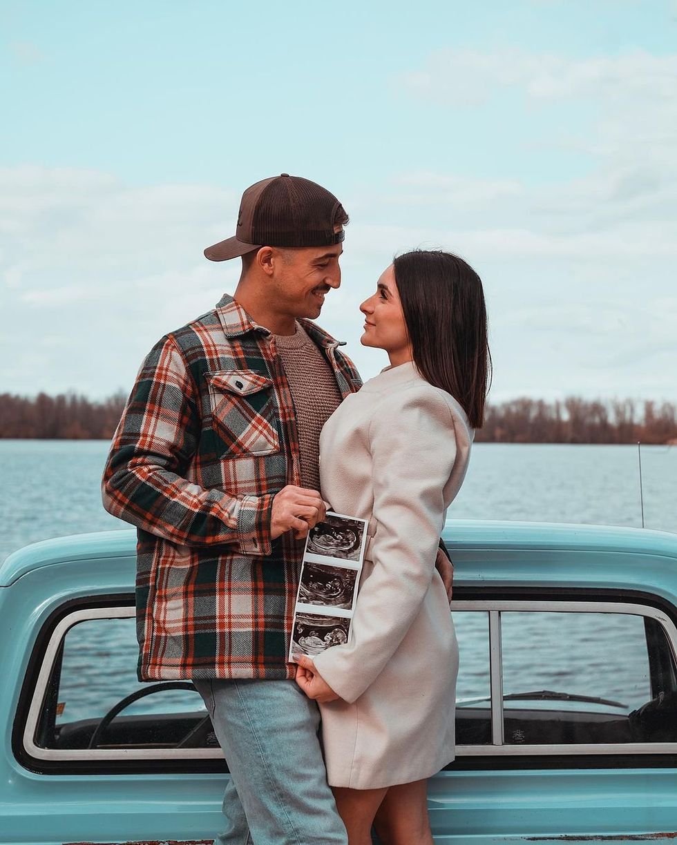 Jimy L\u00e9vesque d'OD Martinique et sa fianc\u00e9e, Carolanne.