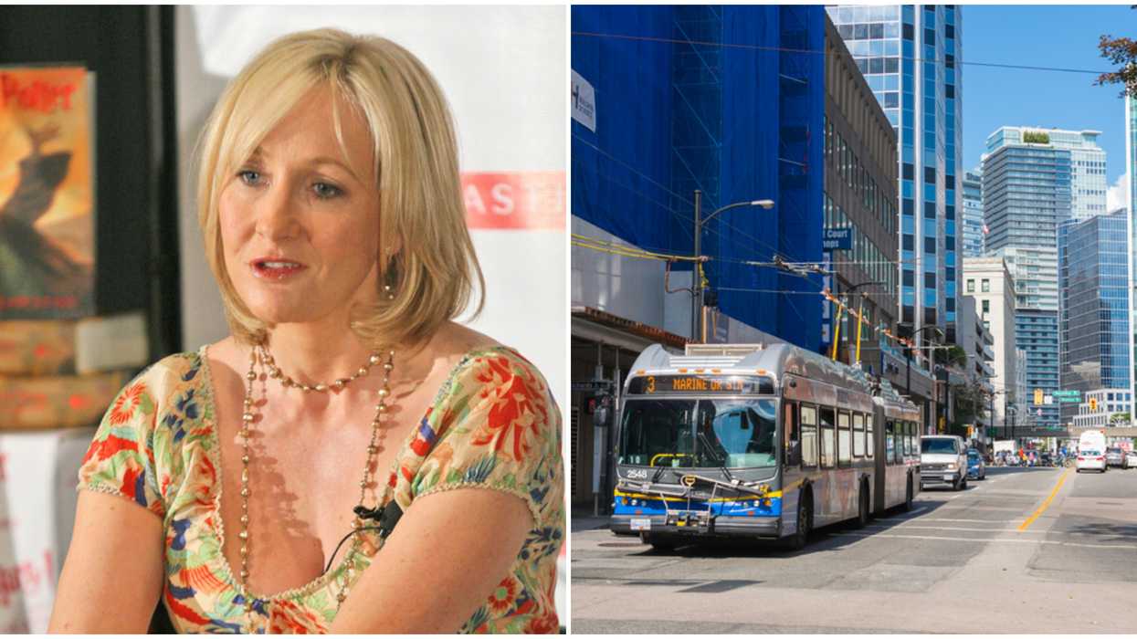 JK Rowling Billboard In Vancouver Was Taken Down The Day After It Went Up