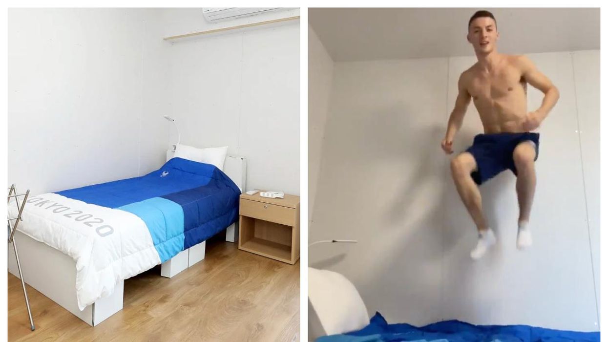 JO 2021: Les lits en carton testés par les athlètes