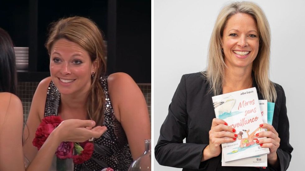 Jo\u00c8ve Dupuis dans Occupation Double Whistler. Droite : Jo\u00c8ve Dupuis.