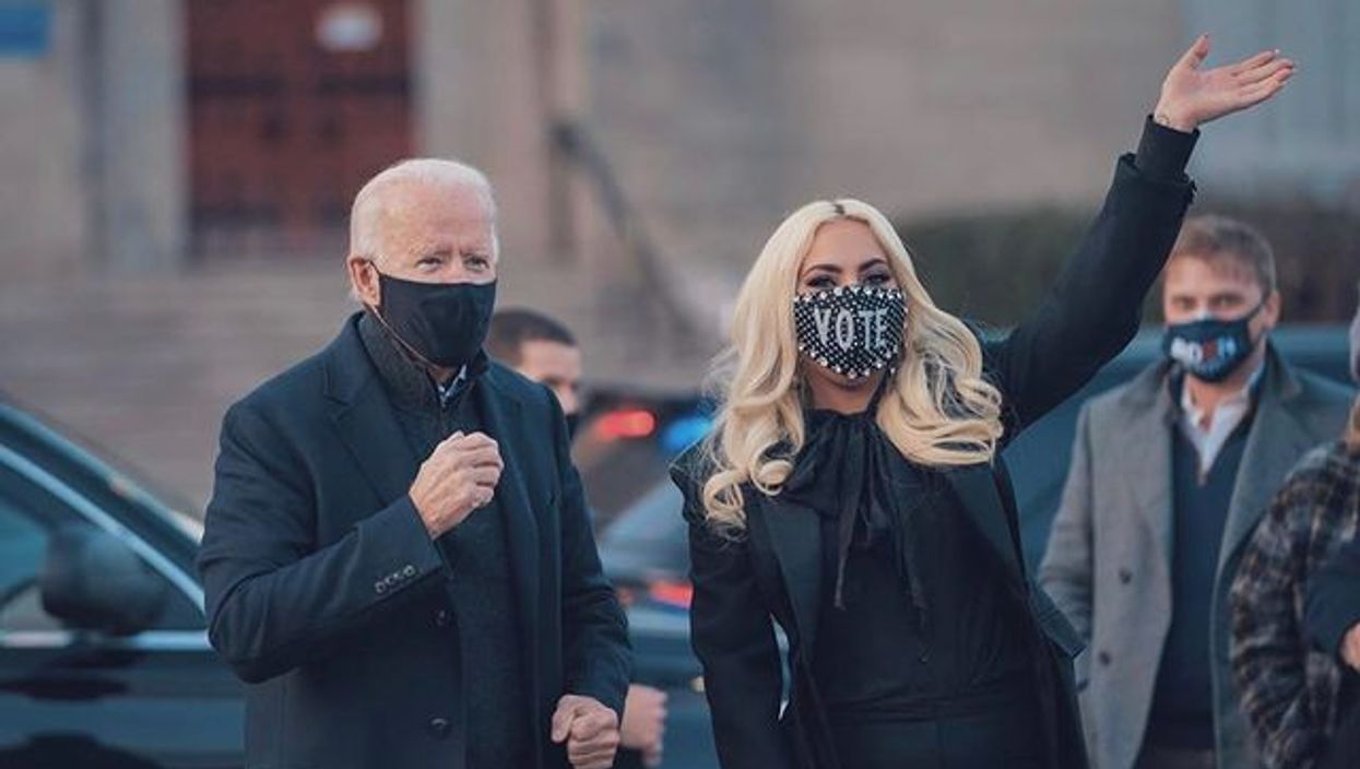 Joe Biden Inauguration Ceremony Lady Gaga