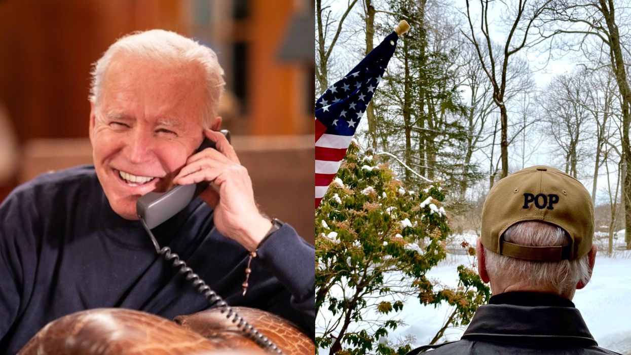Joe Biden’s Grandkids Bought Him New ‘Swag’ To Celebrate Presidents Day (PHOTOS)