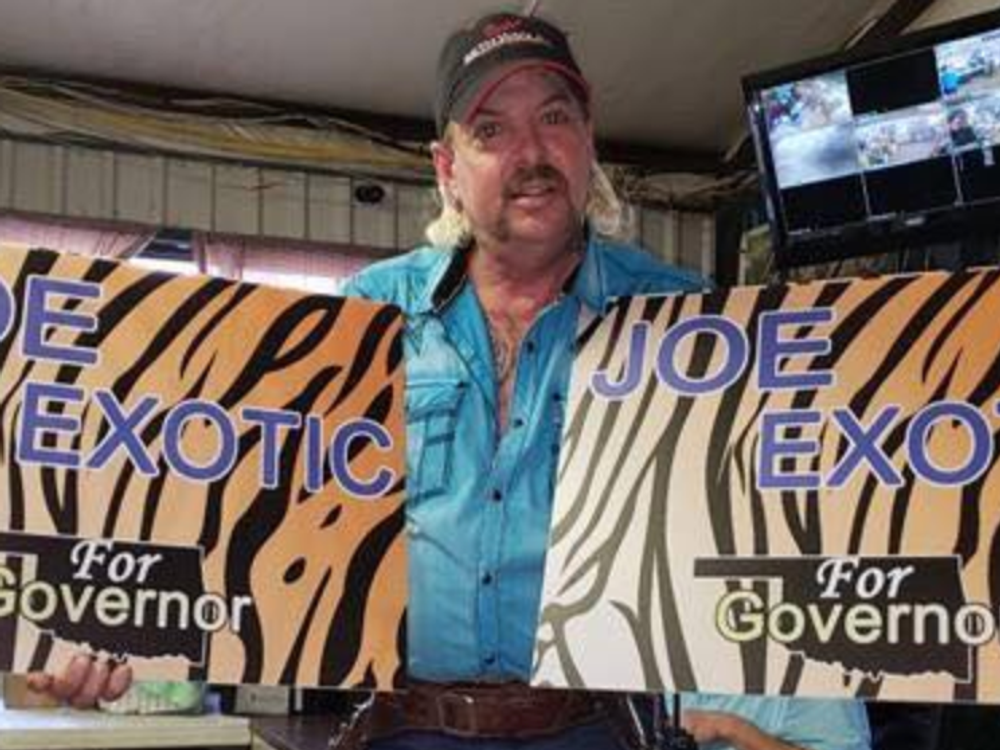 Joe exotic hotsell governor shirt