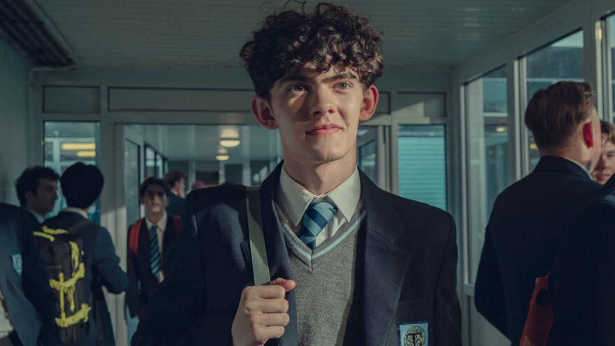 Joe Locke as Charlie Spring in 'Heartstopper.'