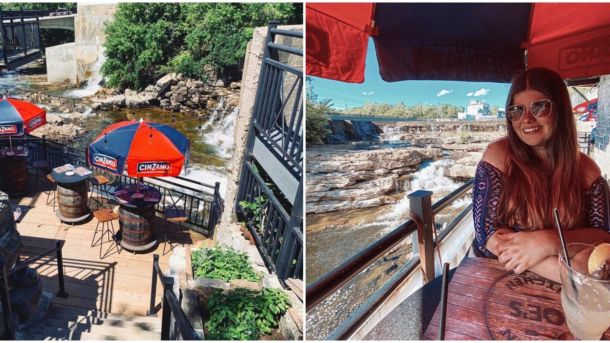 Joe's Italian Kitchen In Ontario Lets You Dine Beside A Magnificent Waterfall