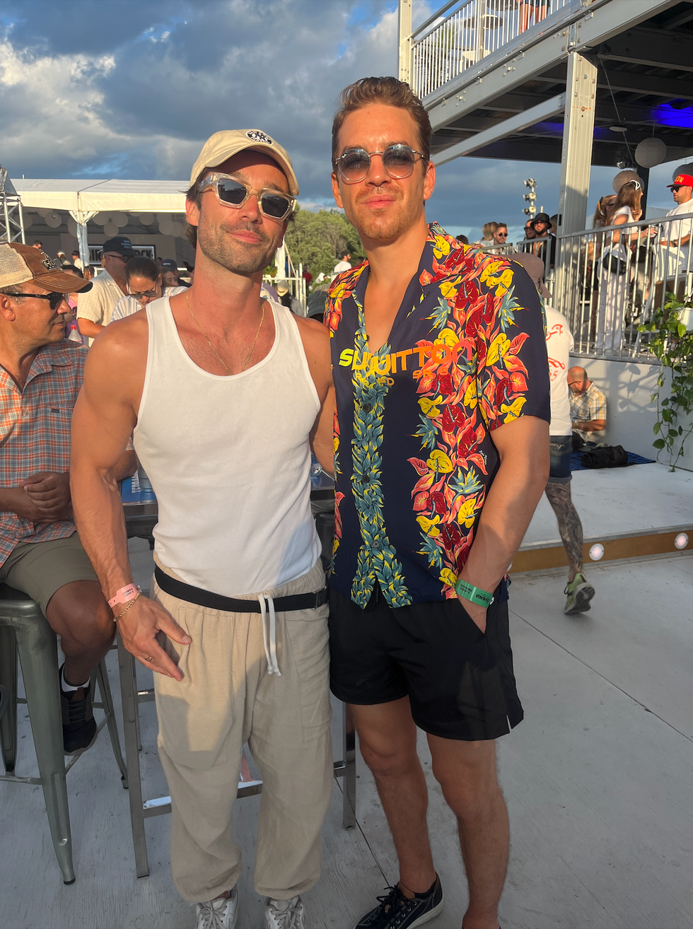 Joey Scarpellino et Antoine Pilon.