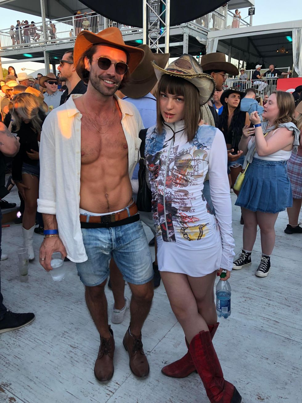 Joey Scarpellino et son amie Kelly.