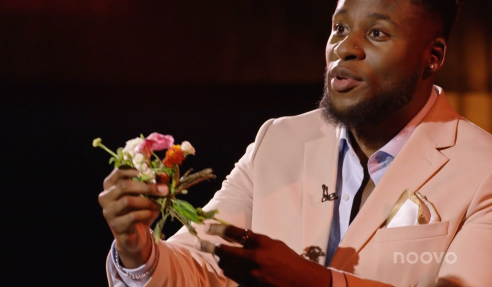 Johanel au tapis rouge d'OD Andalousie.