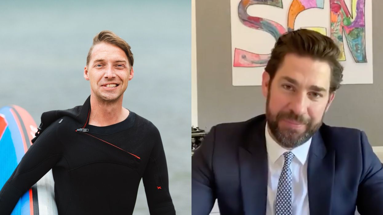 John Krasinki Instagram Page Gives 'Amazing' Shout-Out To Toronto Paddleboarder