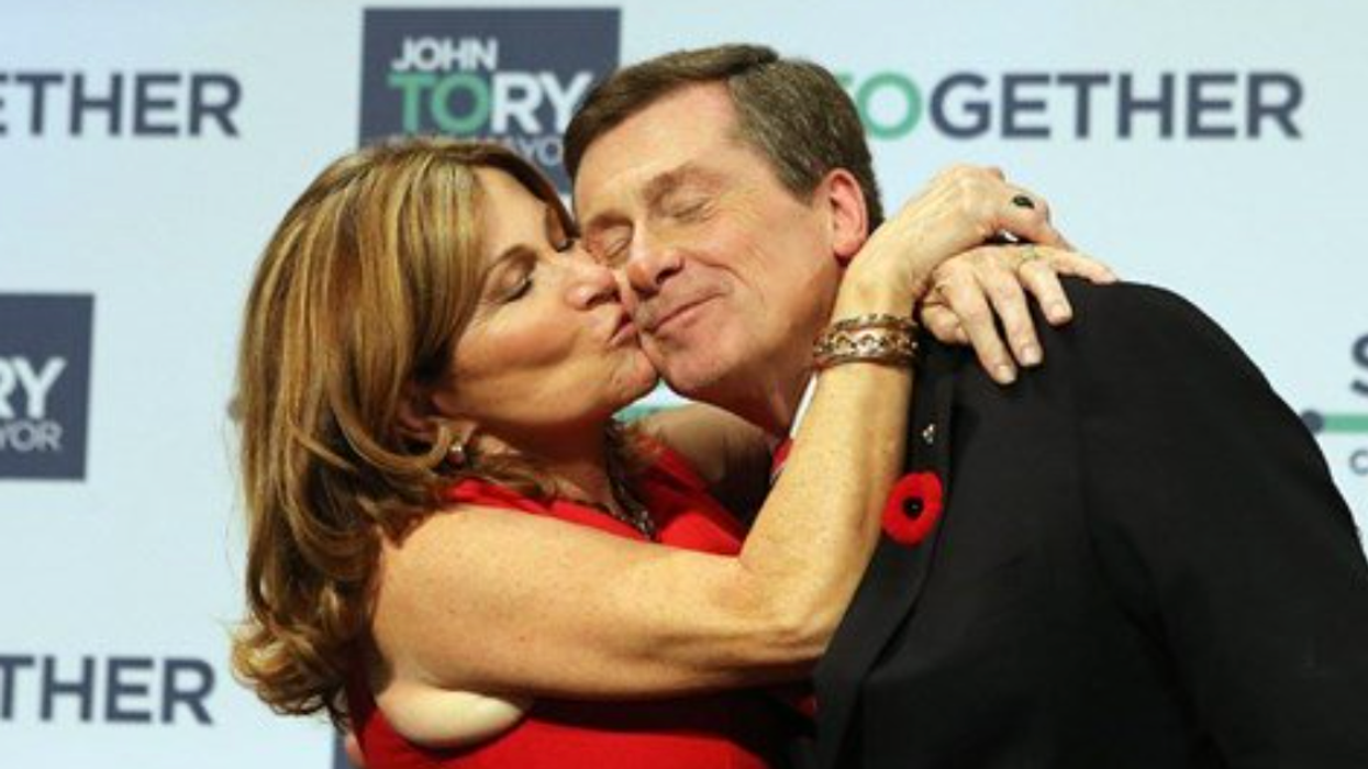 John Tory & Barbara Hackett