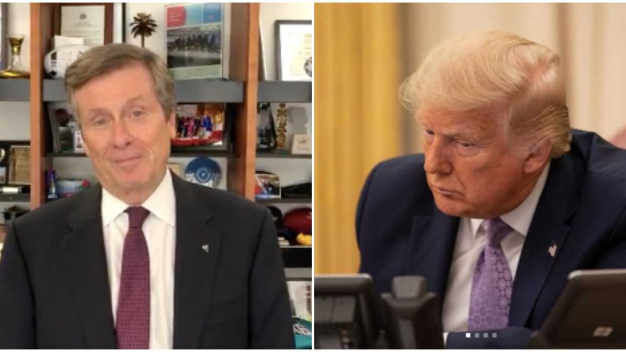 John Tory Hopes Trump's COVID-19 Diagnosis 'Sends A Message To Everyone' In Toronto