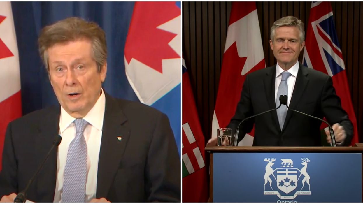 John Tory Says We're 'Lucky' To Have Ontario’s Finance Minister After Caribbean Vacay