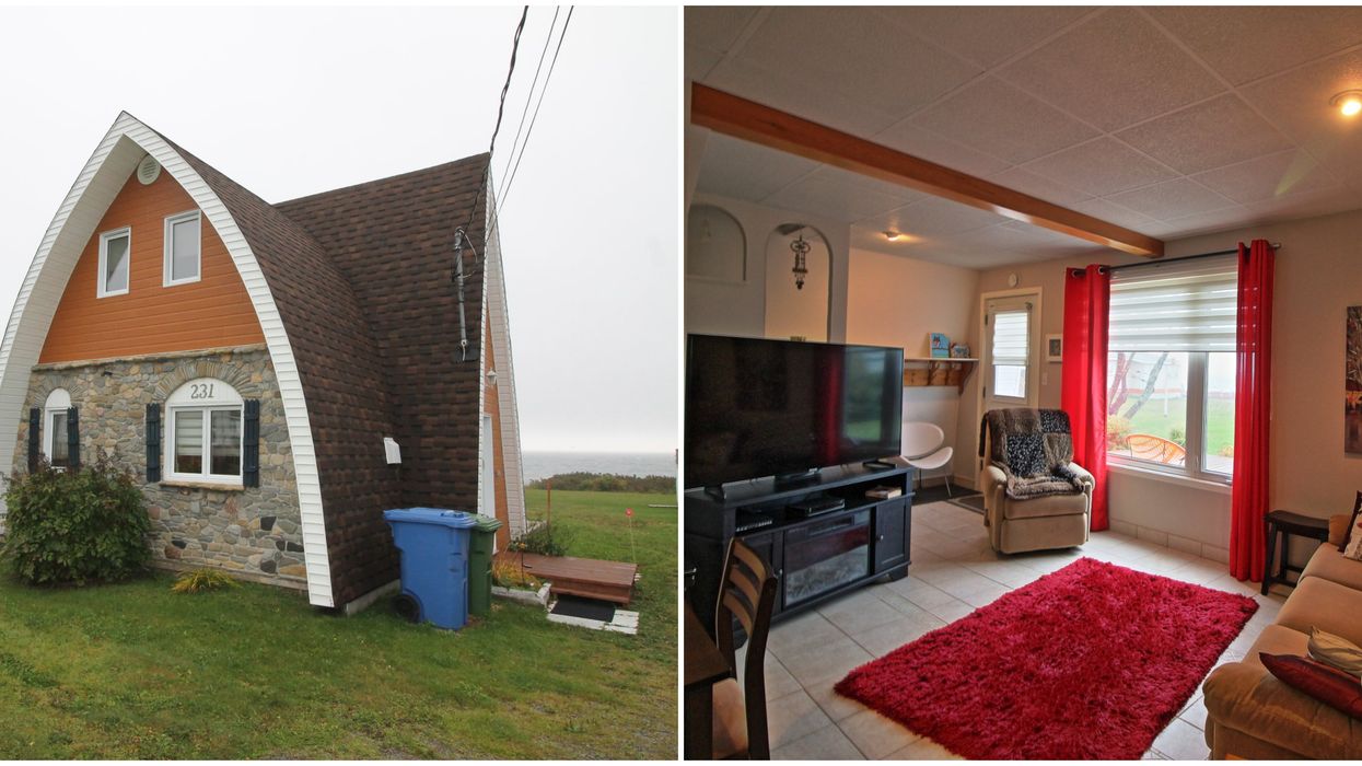 Jolie maison devant la mer à vendre pour 129 500 $ en Gaspésie