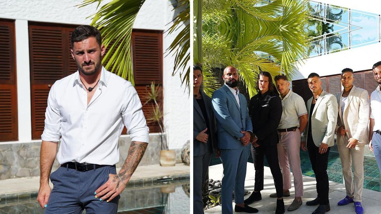 Jonathan Desjardins d'OD Martinique. Droite : Les gars d'OD Martinique.