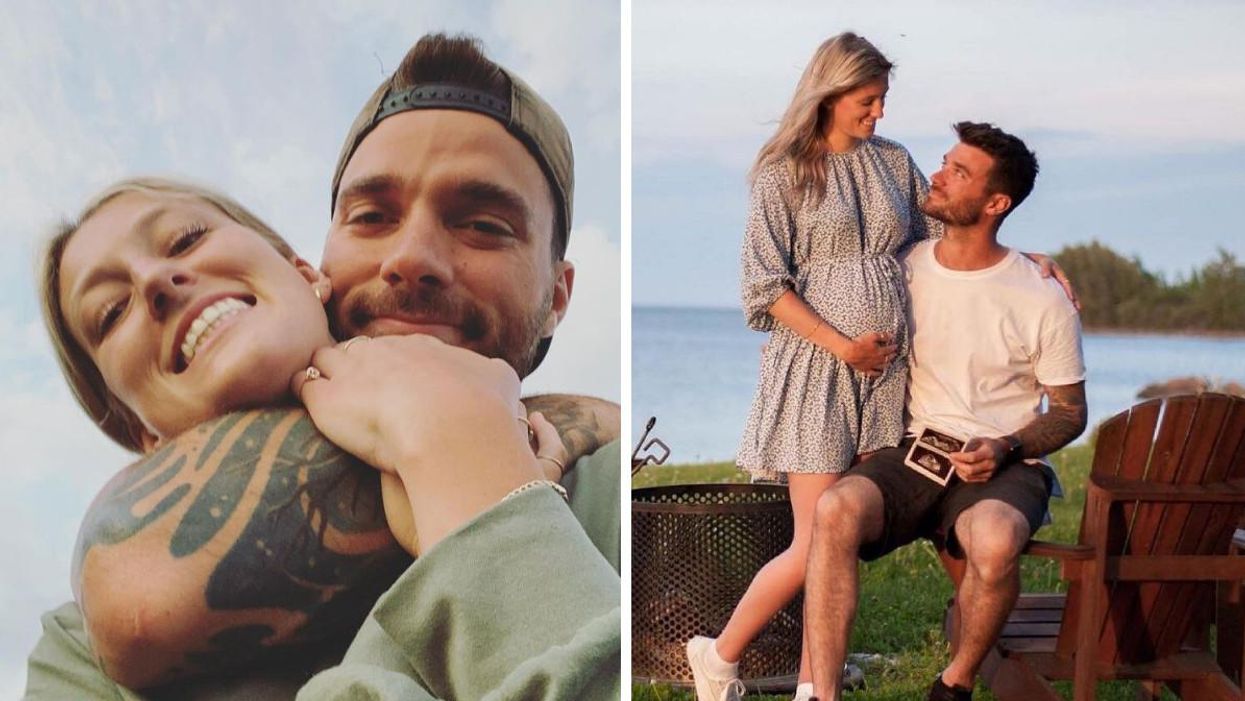 Jonathan Fortin d'OD est maintenant papa et dévoile une jolie photo du petit Léo