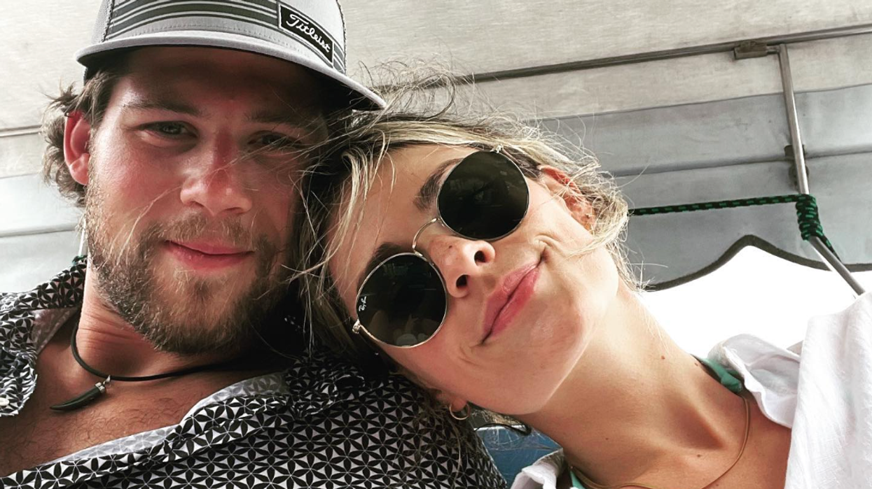 Josh Anderson et son épouse Paola.