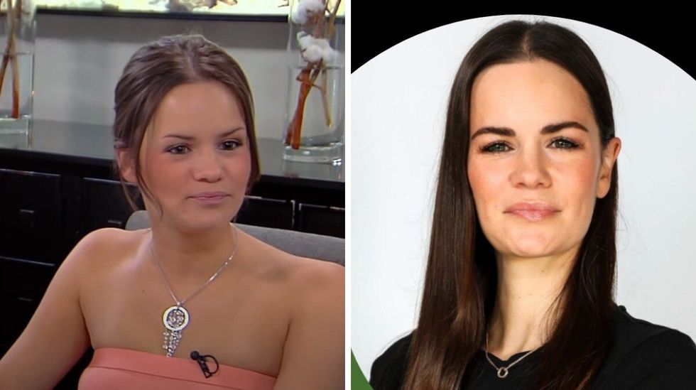 Judith Perron dans Occupation Double Whistler. Droite : Judith Perron.