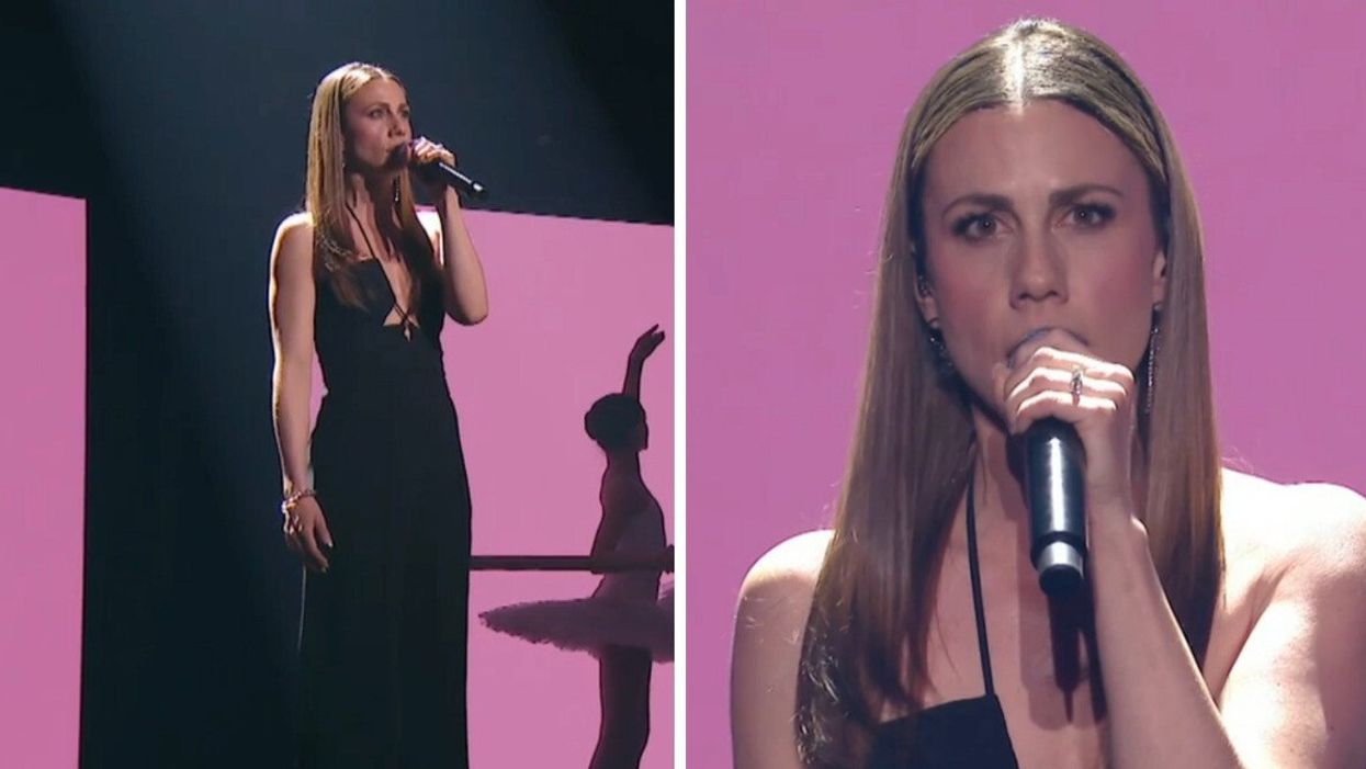 Julie St-Pierre à La Voix.