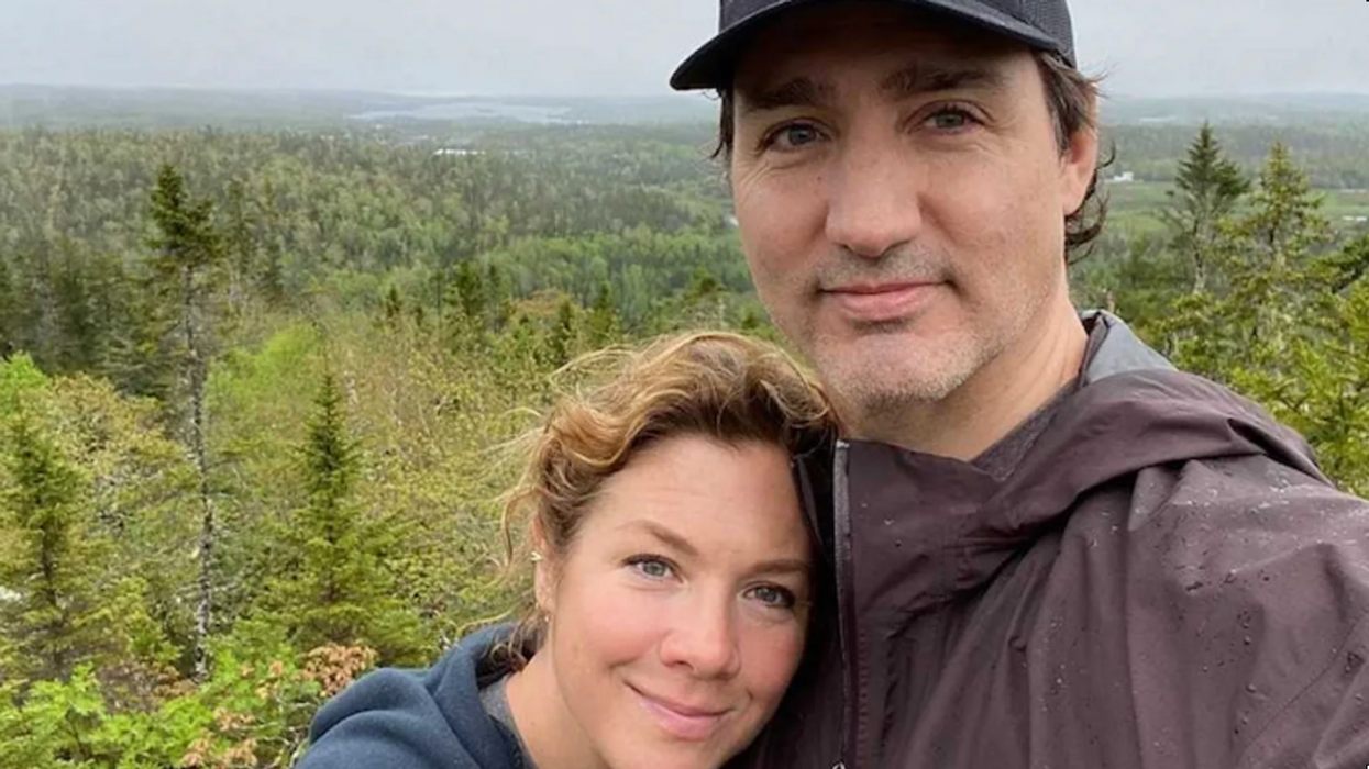 Justin and Sophie Grégoire Trudeau.