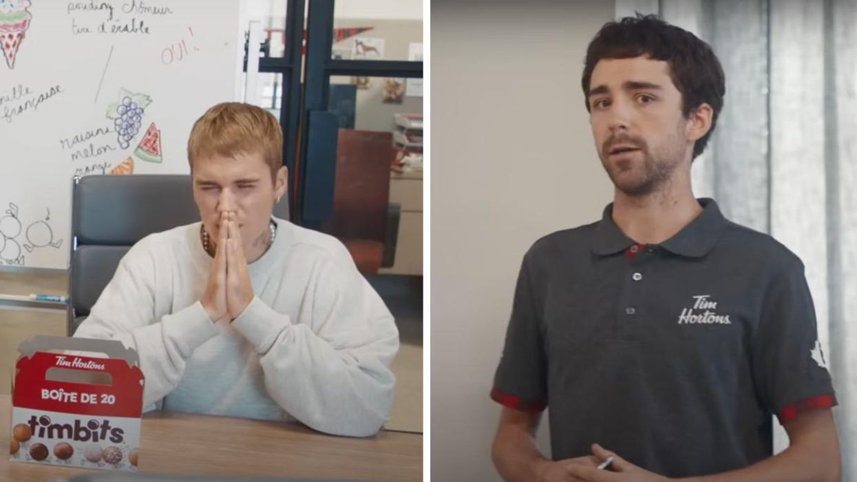 Justin Bieber Flexed His French In The New 'Timbiebs' Commercial & It's A Non From Us (VIDEO)