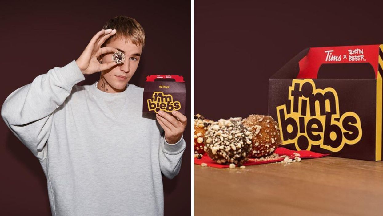 Justin Bieber Just Launched His 'Timbiebs' At Tim Hortons & There Are 3 New Flavours