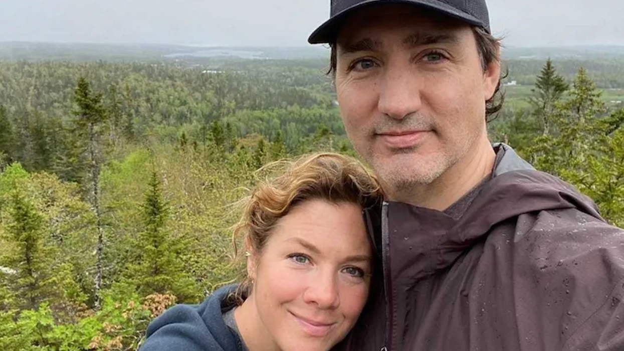 Justin Trudeau and Wife Sophie Grégoire Trudeau.