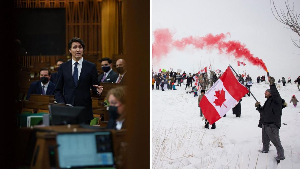 Justin Trudeau Assembled An Incident Response Group To Get The Freedom Convoy 'Under Control'
