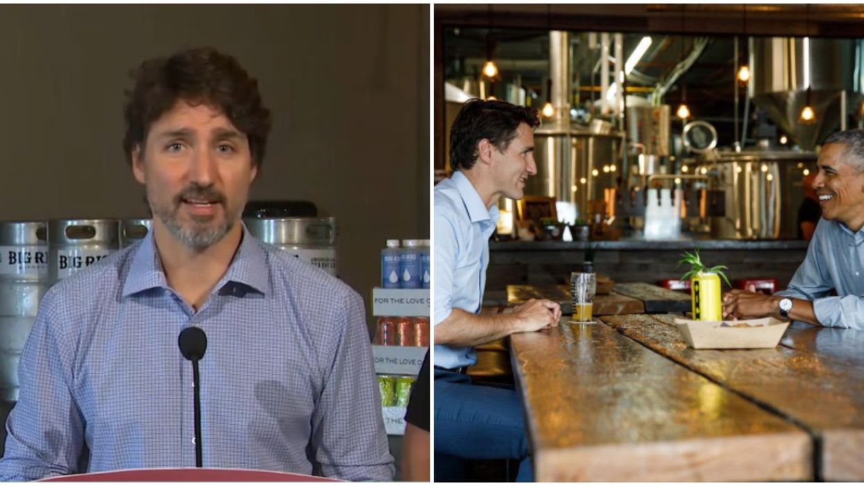 Justin Trudeau & Barack Obama's Beer Date Spot From 2019 Was Revisited By The PM