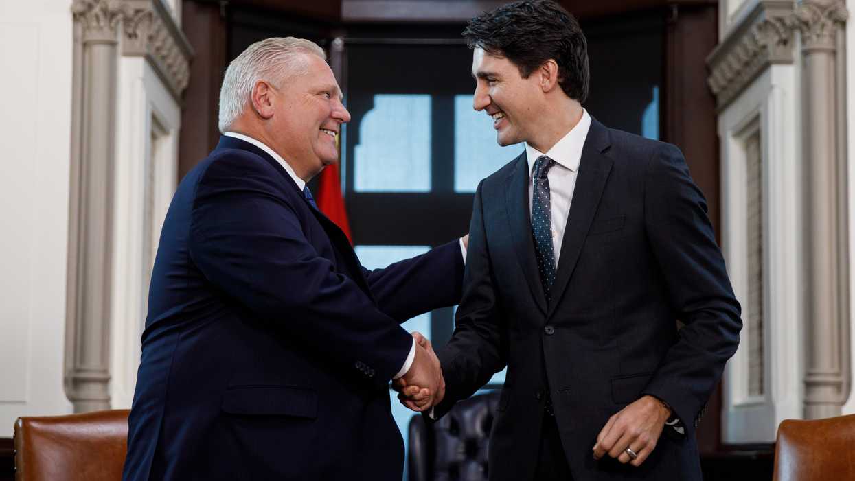 Justin Trudeau & Doug Ford Are Meeting Up For The First Time Since November