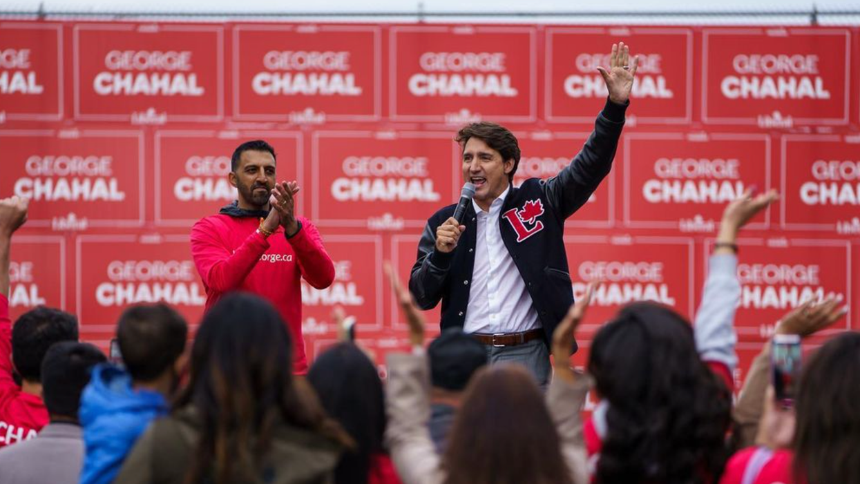Justin Trudeau envoie promener un manifestant qui tentait d'interrompre une entrevue