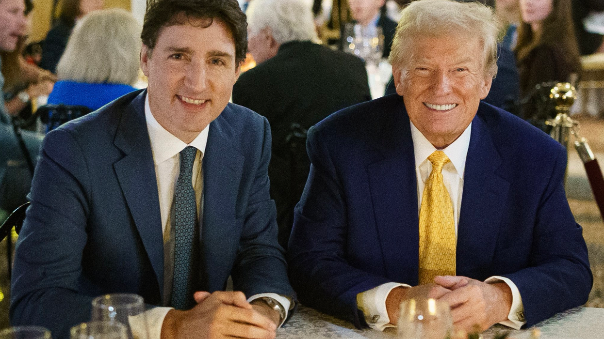 Justin Trudeau et Donald Trump.