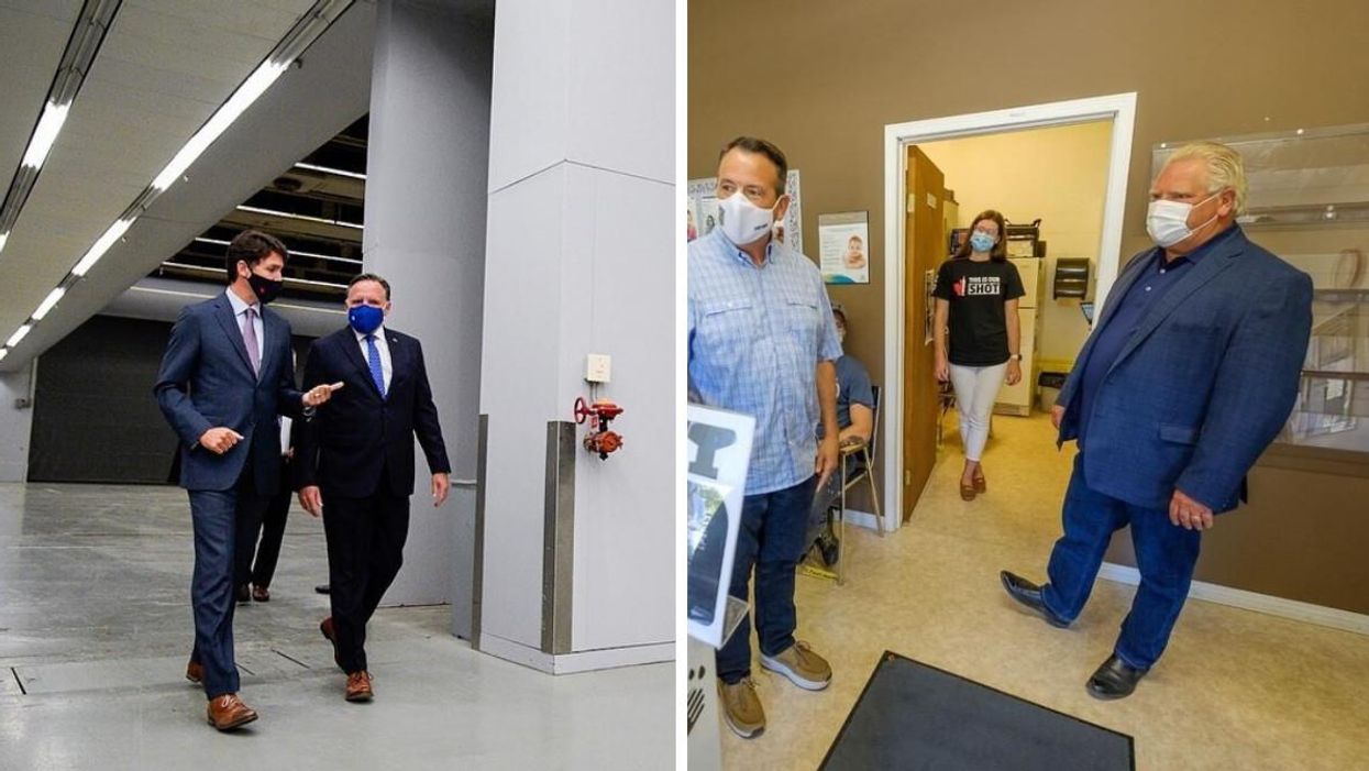 Justin Trudeau Hopes Doug Ford 'Steps Up' & Creates Vaccine Passports