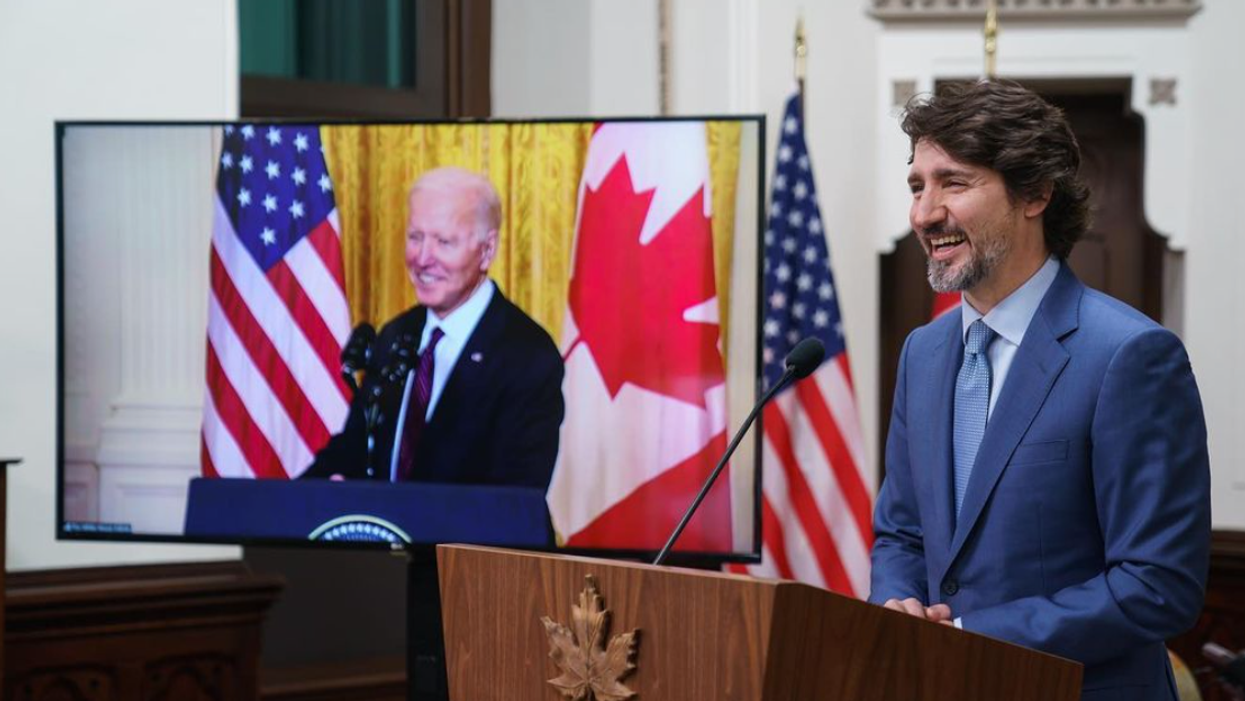 Justin Trudeau & Joe Biden Have Been Friends For A While & This White House Meme Proves It