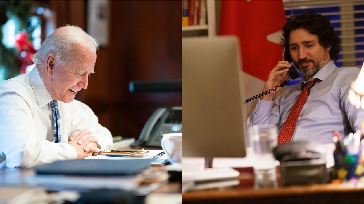 Justin Trudeau & Joe Biden's First Call As Leaders: Here's What They Talked About