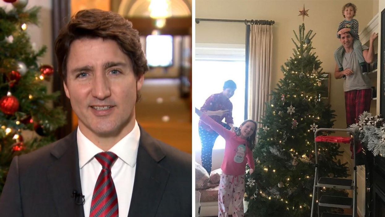 Justin Trudeau's Christmas Message For Canadians Says We'll Get To Brighter Days Together