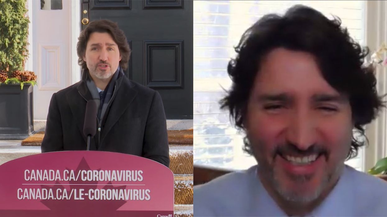 Justin Trudeau's Hair Looks Like It Got Snipped In A DIY Haircut
