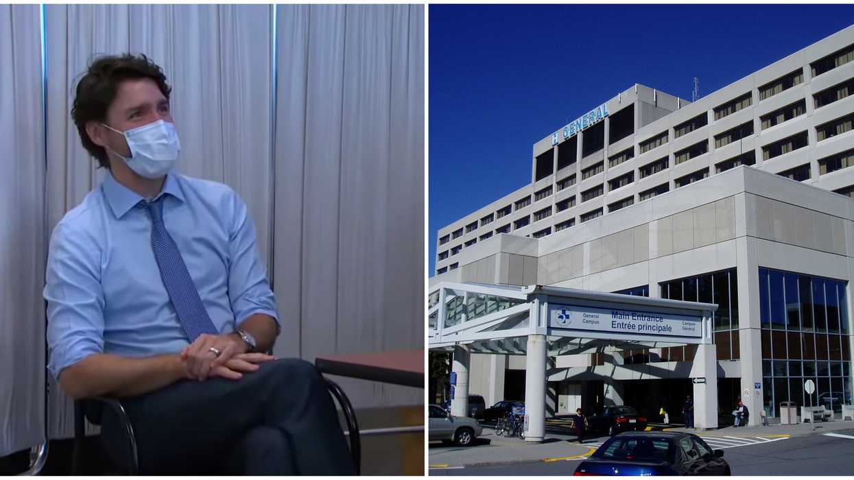 Justin Trudeau's Ottawa Hospital Visit For COVID-19 Vaccines Brought Him To His Birthplace