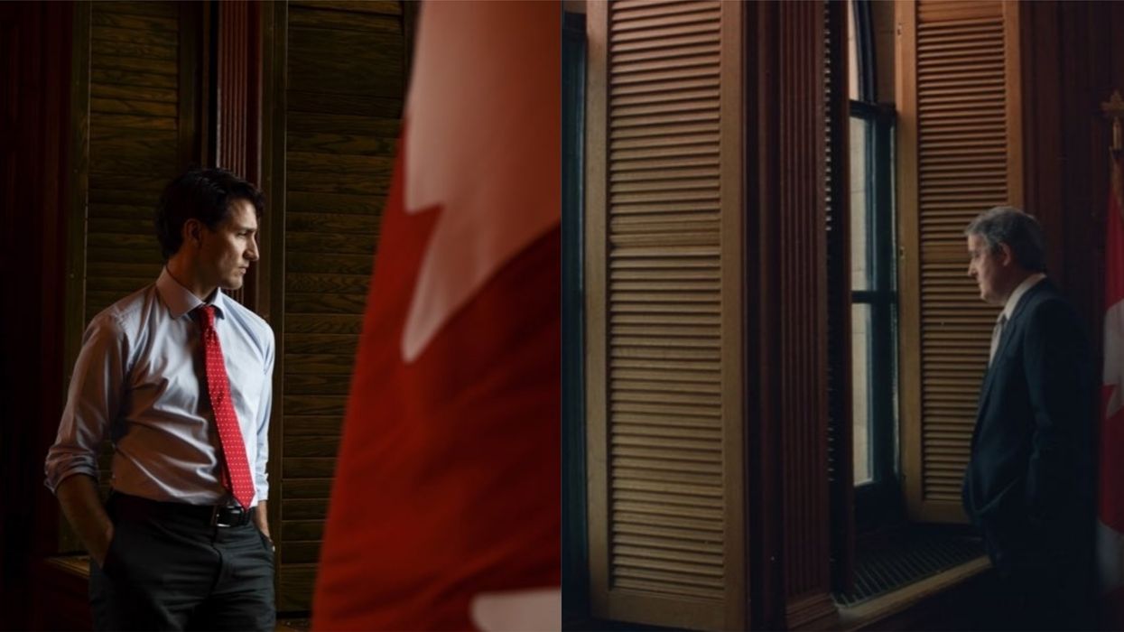 Justin Trudeau's Photographer Shared Pics Of Him Mirroring A Past PM