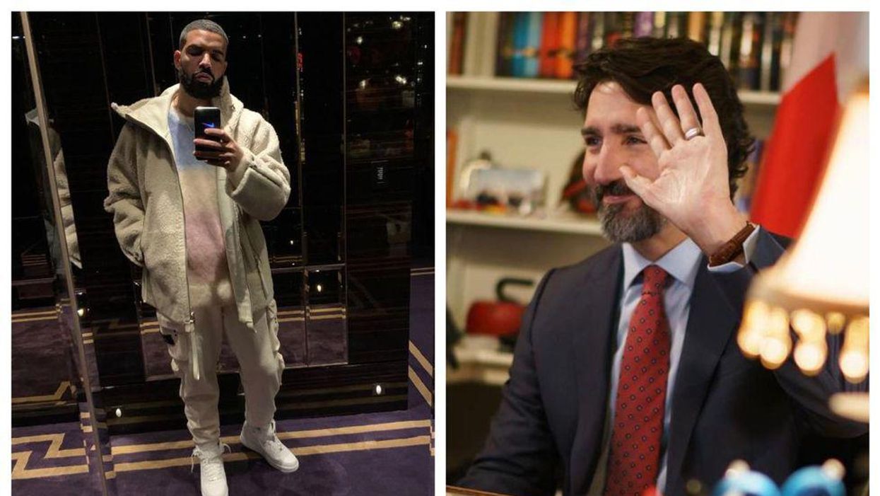 Justin Trudeau's Playlist Doesn't Include Drake Right Now