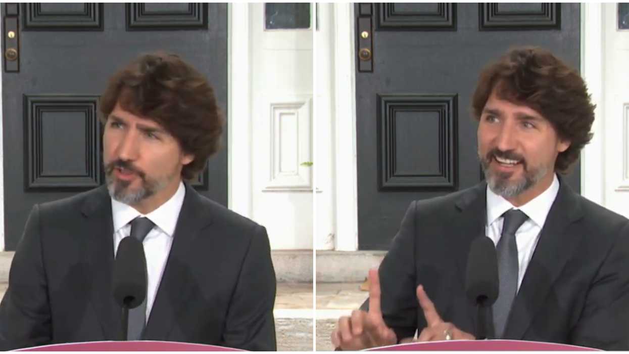 Justin Trudeau's Press Conference Included A Candid Exchange Between Him & A Reporter