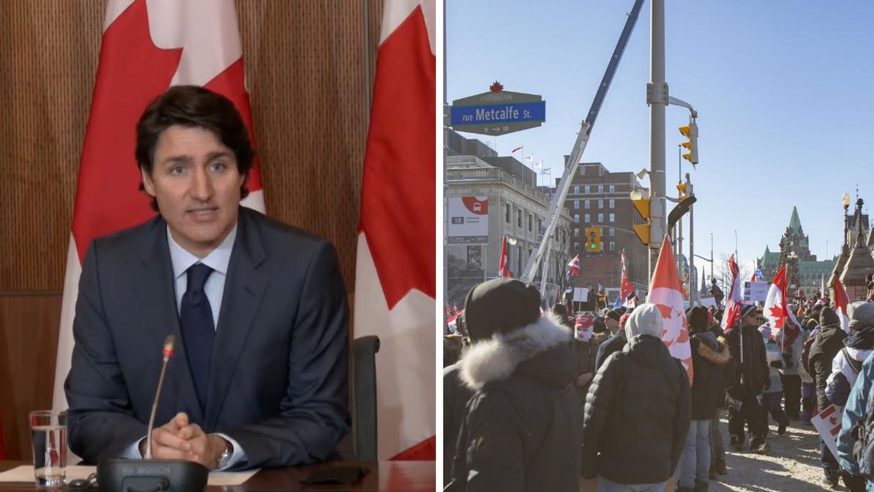 Justin Trudeau Says He's Willing To Look At Requests For Military Help With The Freedom Convoy