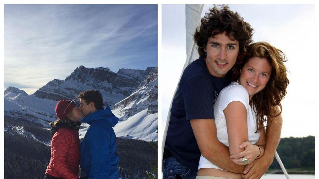 Justin Trudeau & Sophie Grégoire Are So Young In This Throwback Photo