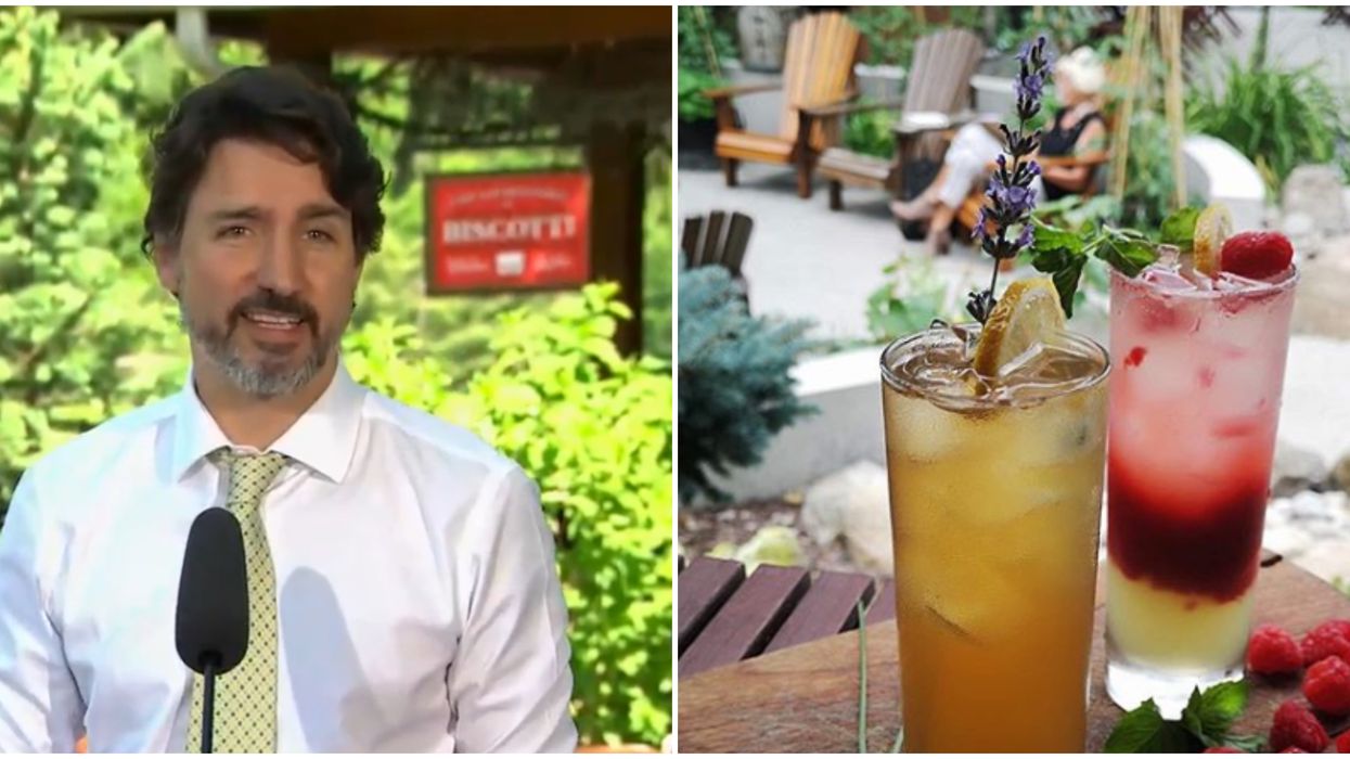Justin Trudeau Took A Field Trip To A Super Quebec Cafe For His Press Conference