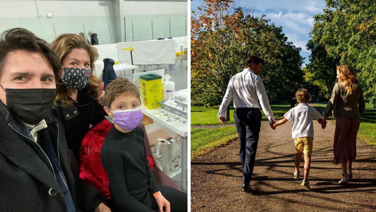 Justin Trudeau Took His 7-Year-Old Kid To Get A Vaccine Dose & Asked Parents To Do The Same