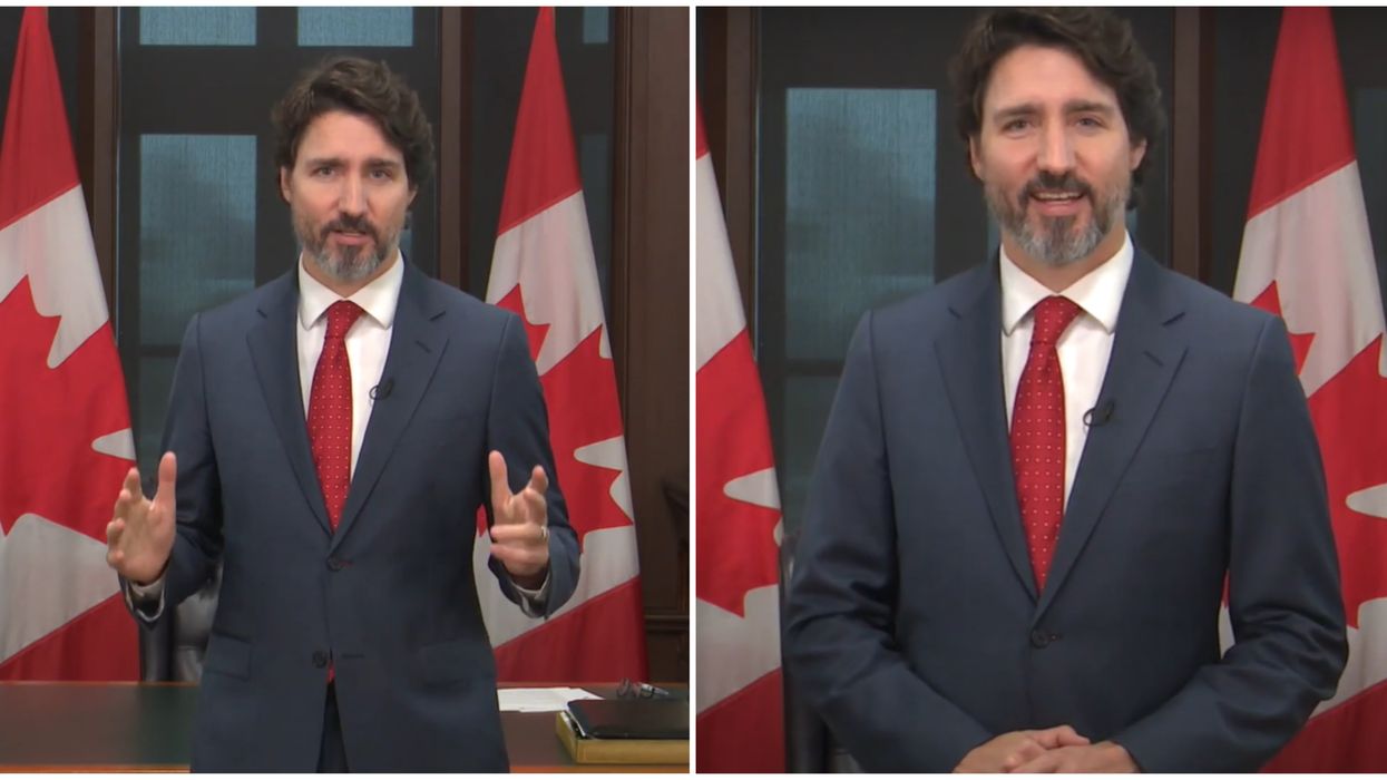 Justin Trudeau Was So Pumped While Wishing Canadians A Happy New Year