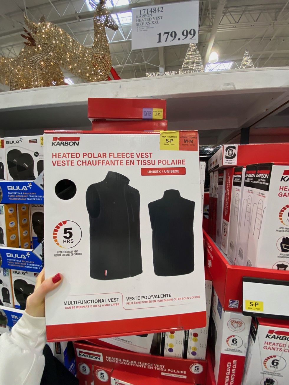 Karbon Unisex Heated Vest at Costco.