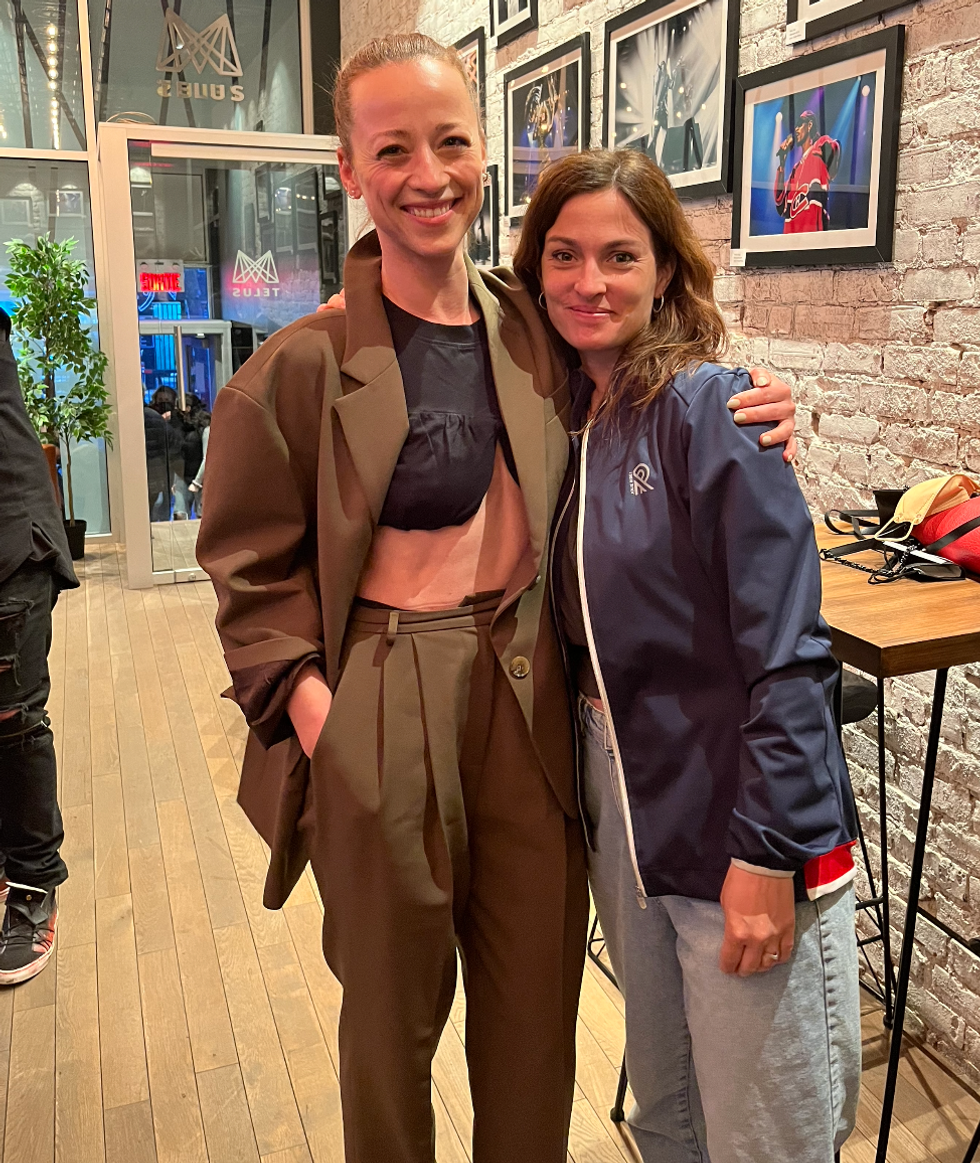 Karine Vanasse et Madeleine P\u00e9loquin.